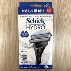 Schick HYDRO 本体+刃2個　5枚刀　普通肌用のサムネイル