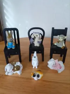 動物置物＆椅子