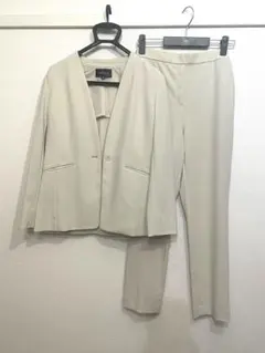 ノ*須様 【匿名配送】アイボリー　ジャケット パンツ　セットアップ