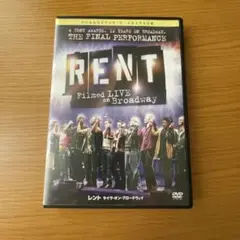 RENT レント ライヴ・オン・ブロードウェイ コレクターズ・エディション