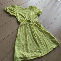 ZARA イエロー ワンピース 11-12cm