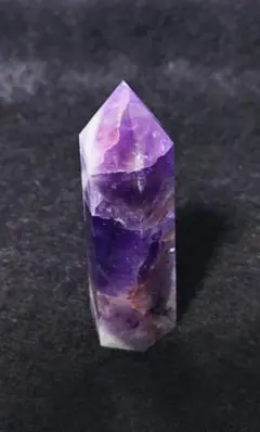 【天然石】アメジスト 六角柱　約60mm　28.5g　No005