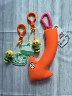 アンパンマンミュージアム　ネームキーホルダー　ドキンちゃんのしっぽ