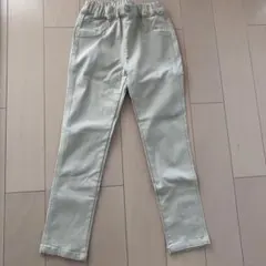 アプレレクールaprès les cours ベージュ パンツ　130 センチ