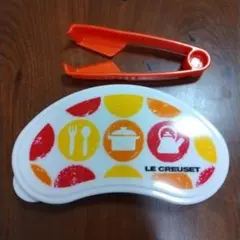 LE CREUSET ベビー用豆型食器 トング付き