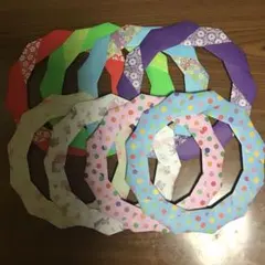 ハンドメイド　折り紙　大リース　097