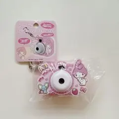 新品サンリオ シナモンロール カメラ形ライトスコープキーホルダー