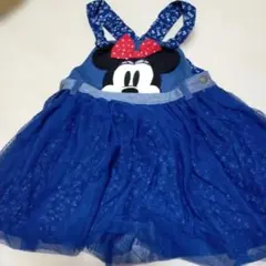 ミニー デニムワンピース 90