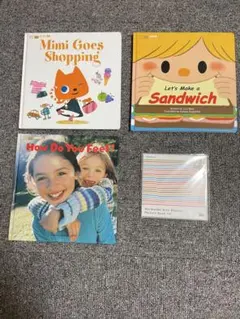 ワールドワイドキッズ　ステージ4英語絵本3冊セット CD付 wwk