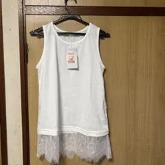 しまむらmysaさん TNKスソレースタンクM～Lサイズ 新品未使用のサムネイル