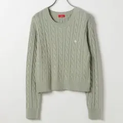 Heather Polo BCS ケーブルニット