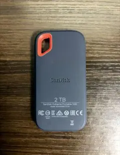 SanDisk Extreme Portable SSD 2TB 本体のサムネイル