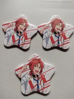 あんさんぶるスターズ　月永レオ　缶バッジ 85個セット 新品☆あんスタ☆Knights【月永レオ】ハートカンバッジ☆缶