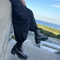 【美品】ドクターマーチン SHRIVER HI CS 8ホール 24.5cm