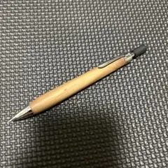 木軸 シャープペンシル 本体　消しゴムないです　どっかの工房ですのサムネイル