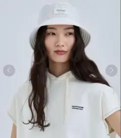 STUDIOUS別注 beautiful people バケットハット ホワイトのサムネイル