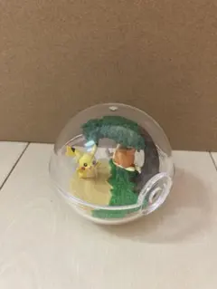 ポケモン テラリウム風フィギュア ピカチュウといっしょ！ トキワの森