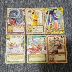 当時物・レア】旧ワンピカード 6枚セット （データカードダス含