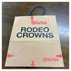 RODEO CROWNS ショッパー ショップ袋　38枚 2025年最新】RODEOCROWNS ショップ袋・ショッパーの人気アイテム