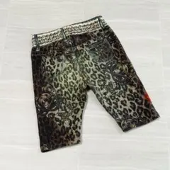 ヒステリックミニ　«90» ヒョウ柄 miniちゃん ライクア ハーフパンツ