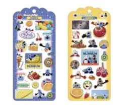 パペットスンスン ドロップジュエリーシール 2枚セット