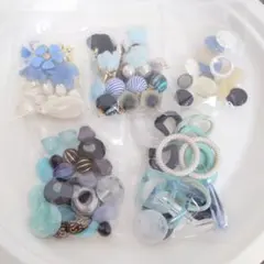 ハンドメイドパーツ　タッセル　ビーズ　メタル　シェル　カボション　まとめ売り