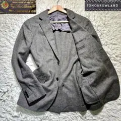 【美品】トゥモローランド　テーラードジャケット　ロロピアーナ　46 カシミヤ混