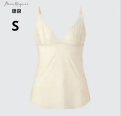 UNIQLO mame kurogouchi シアーキャミソール/ナチュラル　Sのサムネイル