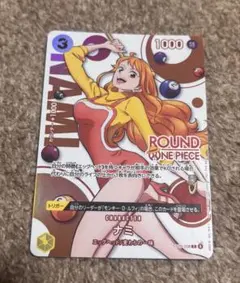 ONEPIECE ワンピースカード ナミ ラウンドワン プロモ - メルカリ