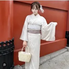 【新品未使用】サテン浴衣セット GRLのサムネイル
