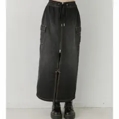 jouetie ZIPストレートデニムスカートのサムネイル