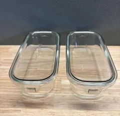 iwaki ガラス製保存容器 2個セット