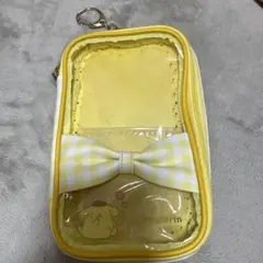 ポムポムプリン ギンガムチェック アクスタケース