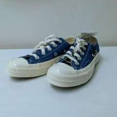 コンバース×プレイコムデギャルソン　チャックテイラー　ローカット　ブルー