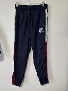 ナイキ NIKE メンズ　ナイロンパンツ　トリコロールカラー　古着のサムネイル