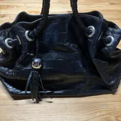 アナスイ セレブ 高級 上品 編み込み 旅行 大容量 通勤通学 サブバッグ 