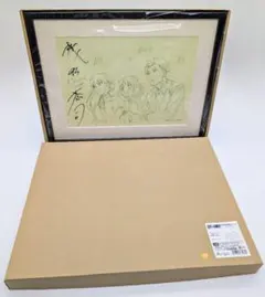 複製原画 あの花10周年Fes キャラファイングラフ サイン セル画 版画