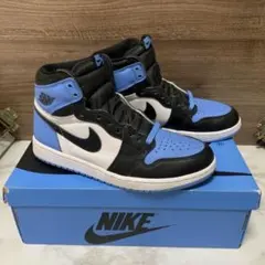 Air Jordan1 University Blue/UNC Toe 26.5