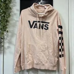 VANS ピンク プルオーバー パーカー Mサイズ