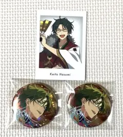 蓮巳敬人　あんスタ　缶バッジ　ぱしゃっつ　10周年