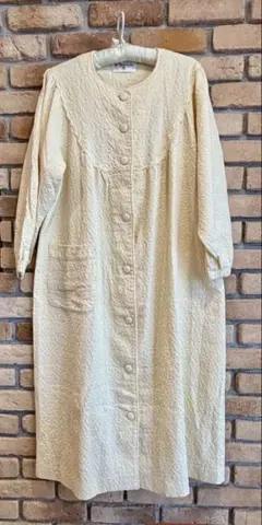 ワコール　ile Saint-Louis Mサイズ　ルームウェア クリーム色のサムネイル
