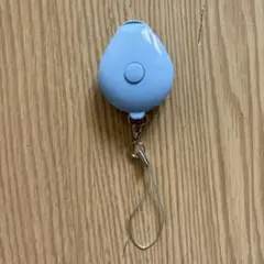 注意事項有り/水色/収納式ネックストラップ/スマホショルダー/紛失防止/鍵
