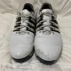 adidas ゴルフシューズ ホワイト ネイビーのサムネイル