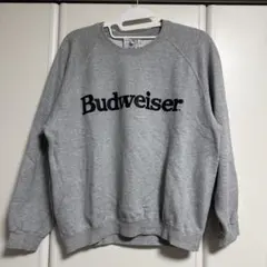Budweiser バドワイザー スウェット グレー