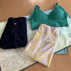 LAVA ヨガウェアセット　SAKURA 4点