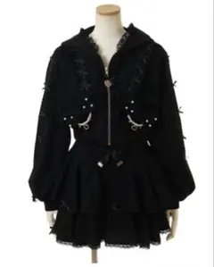 リボンパーカーセットアップ