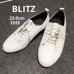 新品　BLITZ　ドレスシューズ　レースアップ　エアソール　23cm　4Eのサムネイル