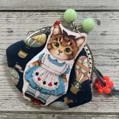 コヤンイサムチョン×ユキエモン がま口ポーチ リトルサンダー 気球アニマル