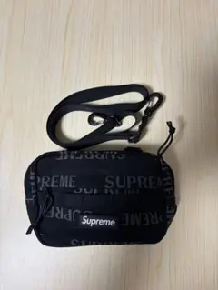 Supreme ネックポーチ ショルダーバッグ ブラック - メルカリ