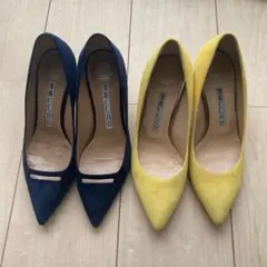 PELLUCCIO ハイヒール パンプス　35 2/1 2個セットのサムネイル